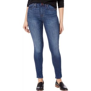Madewell 10" High-Rise Skinny Jeans in Danny Wash TENCEL Denim Edition 34P